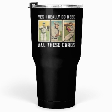Discover Baseball Card Collector Vintage Baseball Tumblers 30 Oz