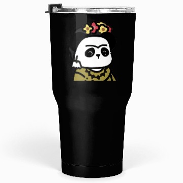 Discover Frida Kahlo D83D DC3CGiant Panda Tumblers 30 Oz