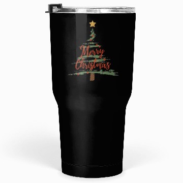 Discover Watercolor Christmas Tree Tumblers 30 Oz