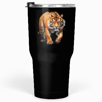 Discover tiger watercolor Tumblers 30 Oz