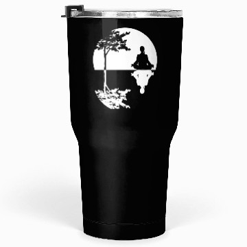 Discover Meditation Tree Meditating Yoga Tumblers 30 Oz