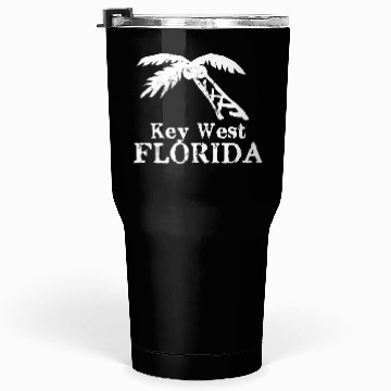 Discover Key West Florida Palm Tree Souvenirs Gifts Tumblers 30 Oz
