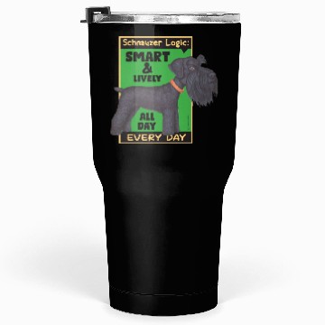 Discover Schnauzer Logic Tumblers 30 Oz