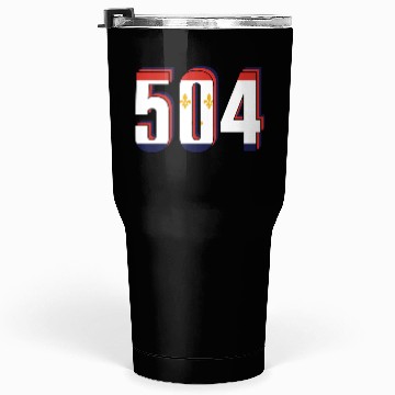 Discover 504 Area Code New Orleans Louisiana Map Number Tumblers 30 Oz