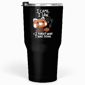 Discover Forgetful Red Panda Tumblers 30 Oz