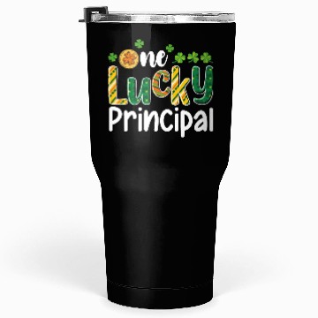 Discover One Lucky Principal School St Patrick's Day Tumblers 30 Oz