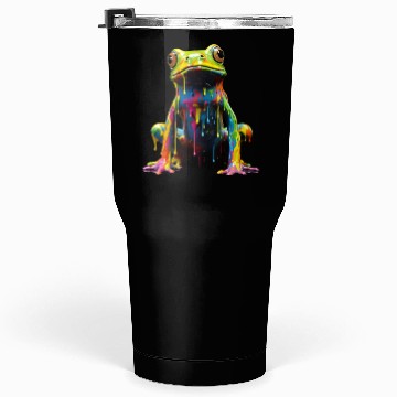 Discover Rainbow Frog Tumblers 30 Oz