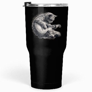Discover Rock Cat Playing Guitar Tumblers 30 Oz: A Funny Guitar Cat