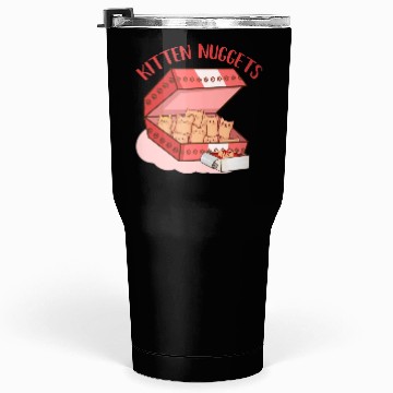 Discover Funny Kittens as Chicken Nuggets, Cat Lover Tumblers 30 Oz