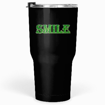 Discover green smile design Tumblers 30 Oz