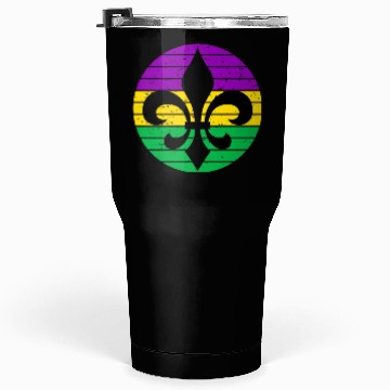 Discover Mardi Gras Fleur De Lis Tumblers 30 Oz