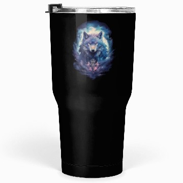 Discover Mystic Moon Wolf Guardian Tumblers 30 Oz