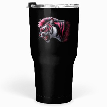 Discover Tiger pink punk Tumblers 30 Oz