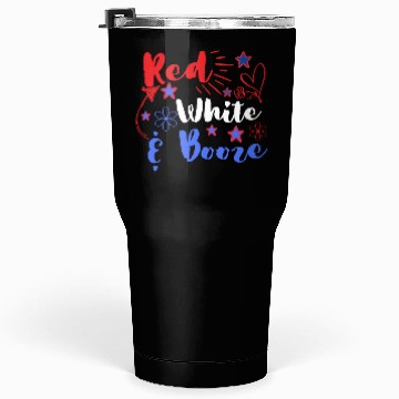 Discover Red white and booze. Tumblers 30 Oz