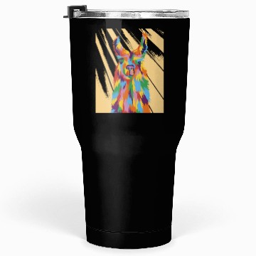 Discover Vibrant Llama Majesty Tumblers 30 Oz