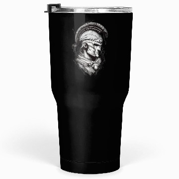 Discover Futuristic Warrior Portrait Design Tumblers 30 Oz