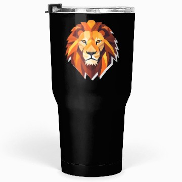 Discover Lion head Tumblers 30 Oz