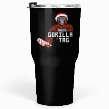 Discover Gorilla Tag Santa Monkey Candy Cane Gorilla Tumblers 30 Oz