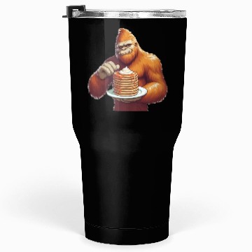 Discover Proud Bigfoot with Pancake Tower Tumblers 30 Oz