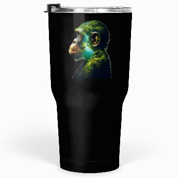 Discover Nature in Chimpanzee Body Tumblers 30 Oz