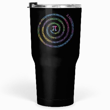 Discover Pi Symbol Logo Funny Pi Day Math Equations Tumblers 30 Oz