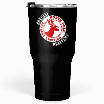 Discover NORTH POLE SPECIAL DELIVERY Tumblers 30 Oz