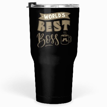 Discover world's best boss Tumblers 30 Oz