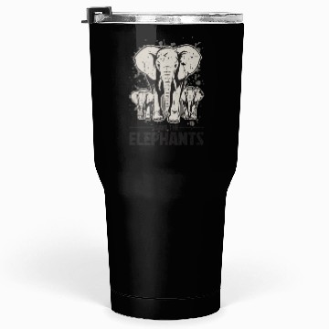 Discover Save the Elephants - Elephant Tumblers 30 Oz
