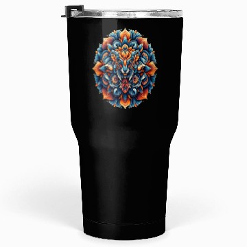 Discover Regal Fox Mandala Tumblers 30 Oz