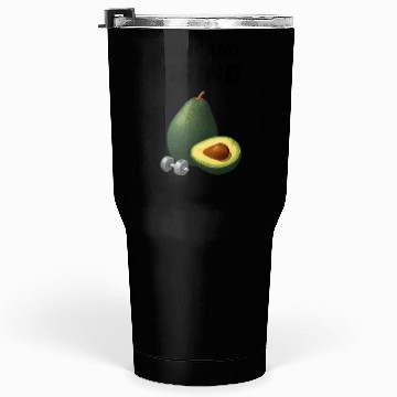 Discover Guac and Grind Avocado Gym Tumblers 30 Oz