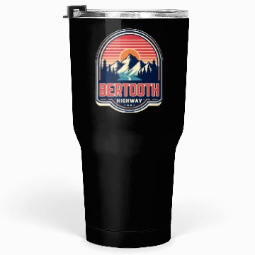 Discover Beartooth Highway US 212 Tumblers 30 Oz