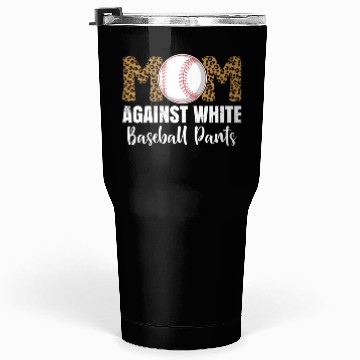 Discover Leopard Baseball Mom Tumblers 30 Oz