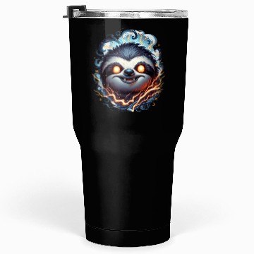Discover Ethereal Flame Sloth Tumblers 30 Oz