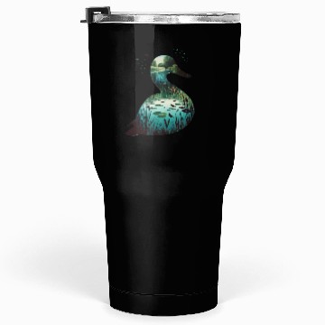 Discover Nature in Duck Pattern Tumblers 30 Oz