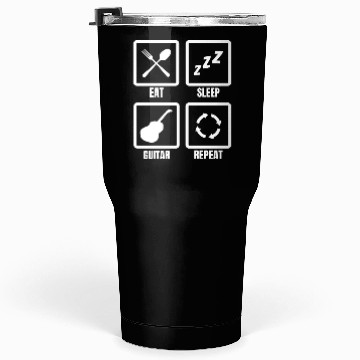 Discover Guitar Player Daily Schedule Tumblers 30 Oz