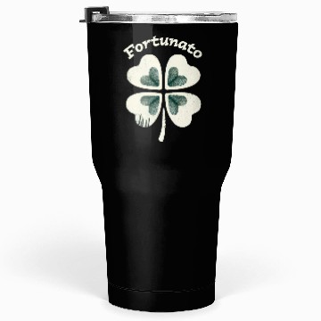 Discover Fortunato Emblem Distressed Four-Leaf Tumblers 30 Oz