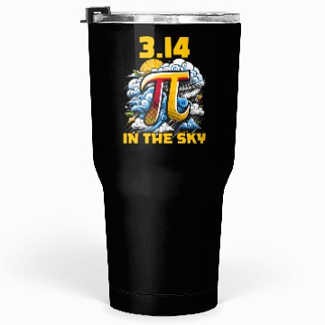 Discover Funny Pi Day 2024 3,14 Pi Number Symbol Math Tumblers 30 Oz