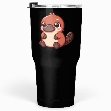 Discover Playful Platypus Cartoon Tumblers 30 Oz