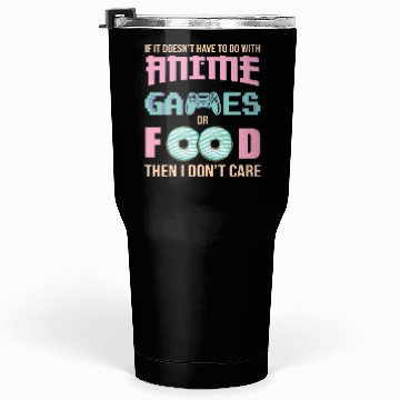 Discover Anime Game And Food Tumblers 30 Oz