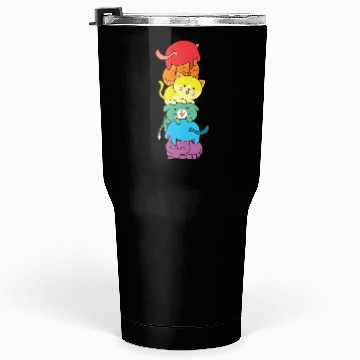 Discover Gay Pride Cat Pet Lover Gift Tumblers 30 Oz