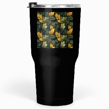 Discover Fall Leaves Pattern Tumblers 30 Oz