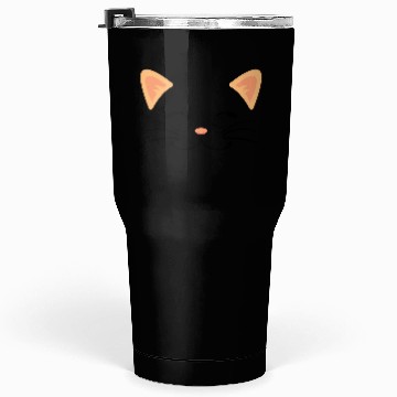 Discover Floating Cat Face Tumblers 30 Oz