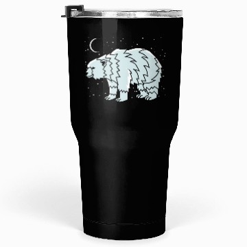 Discover Tribal Polar Bear Indigenous Gift Tumblers 30 Oz