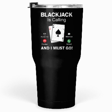 Discover Blackjack Gambling 21 Blackjack Tumblers 30 Oz