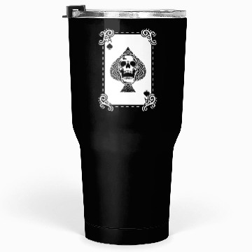 Discover Death Card Addicted to Gaming Gift Tumblers 30 Oz