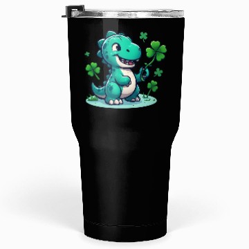Discover St. Patrick's Day Dino Tumblers 30 Oz