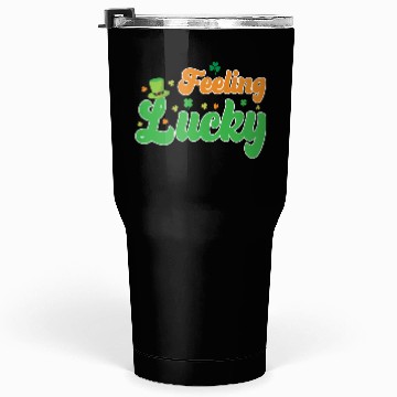 Discover Feeling Lucky St. Patrick's Day Tumblers 30 Oz