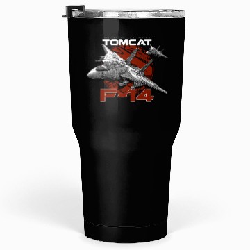 Discover F-14 Tomcat Fighterjet Tumblers 30 Oz