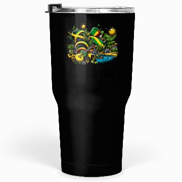 Discover Jamaica Caribbean flag design Tumblers 30 Oz