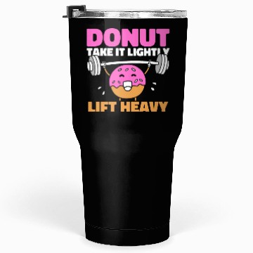 Discover Fitness Donut Donut Gym Tumblers 30 Oz